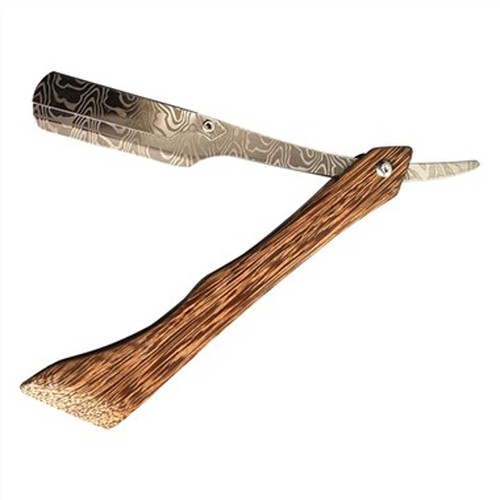 Chicken Wing Wood Manual Straight Razor